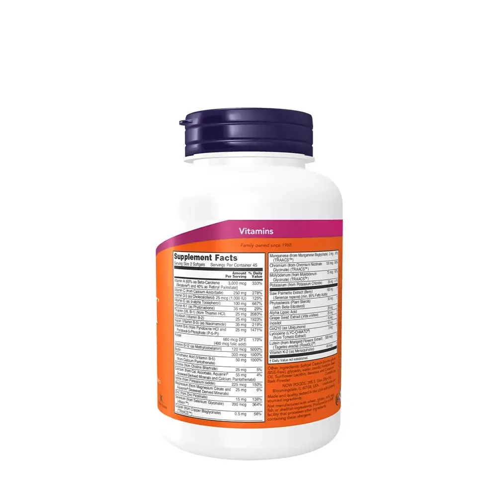 Adam™ Vitaminer för män mjukgelékapslar - Bild 2