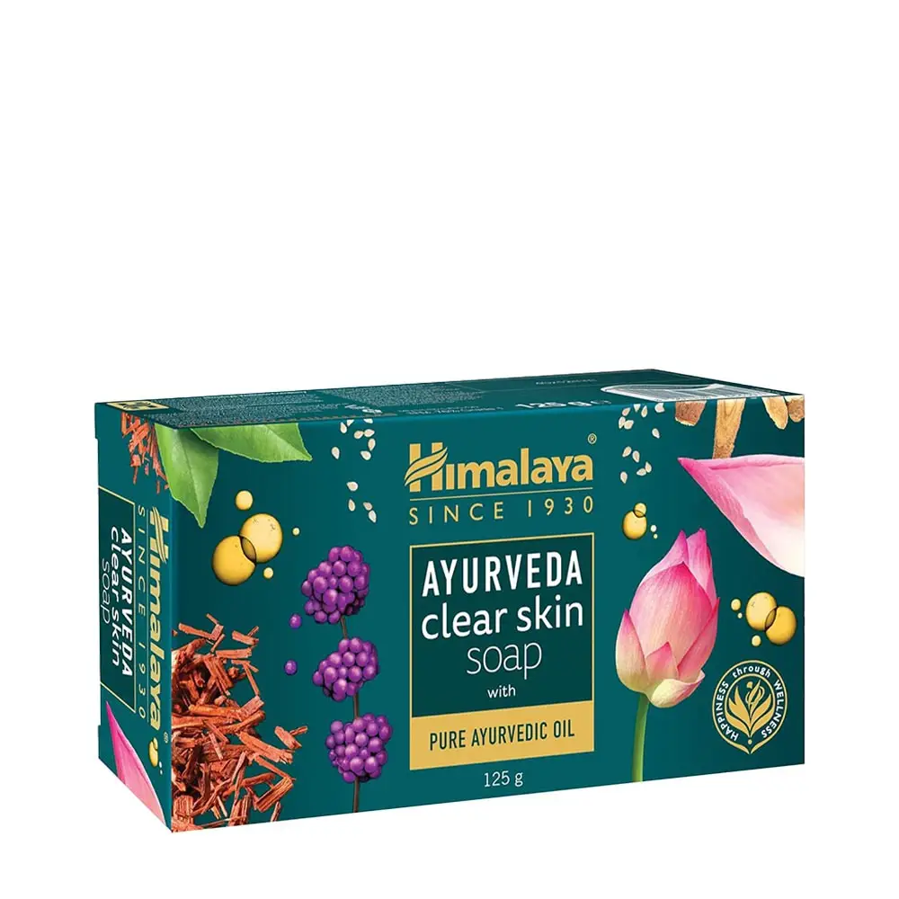 Ayurveda Clear Skin-tvål – 125 g – Nuvalia
