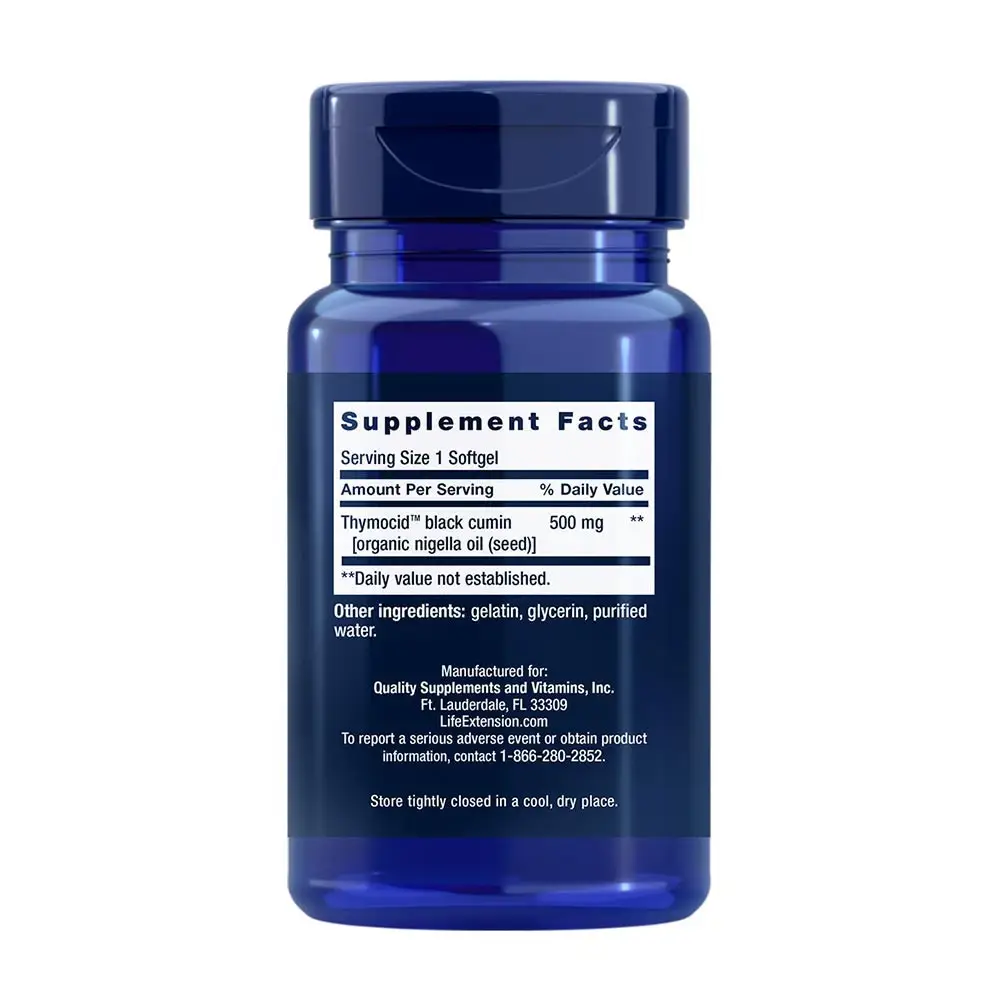 Black Cumin Seed Oil – 60 mjuka kapslar - Bild 2