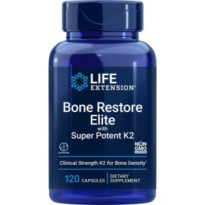 Bone Restore Elite med Super Potenet K2 – 120 kapslar – Nuvalia