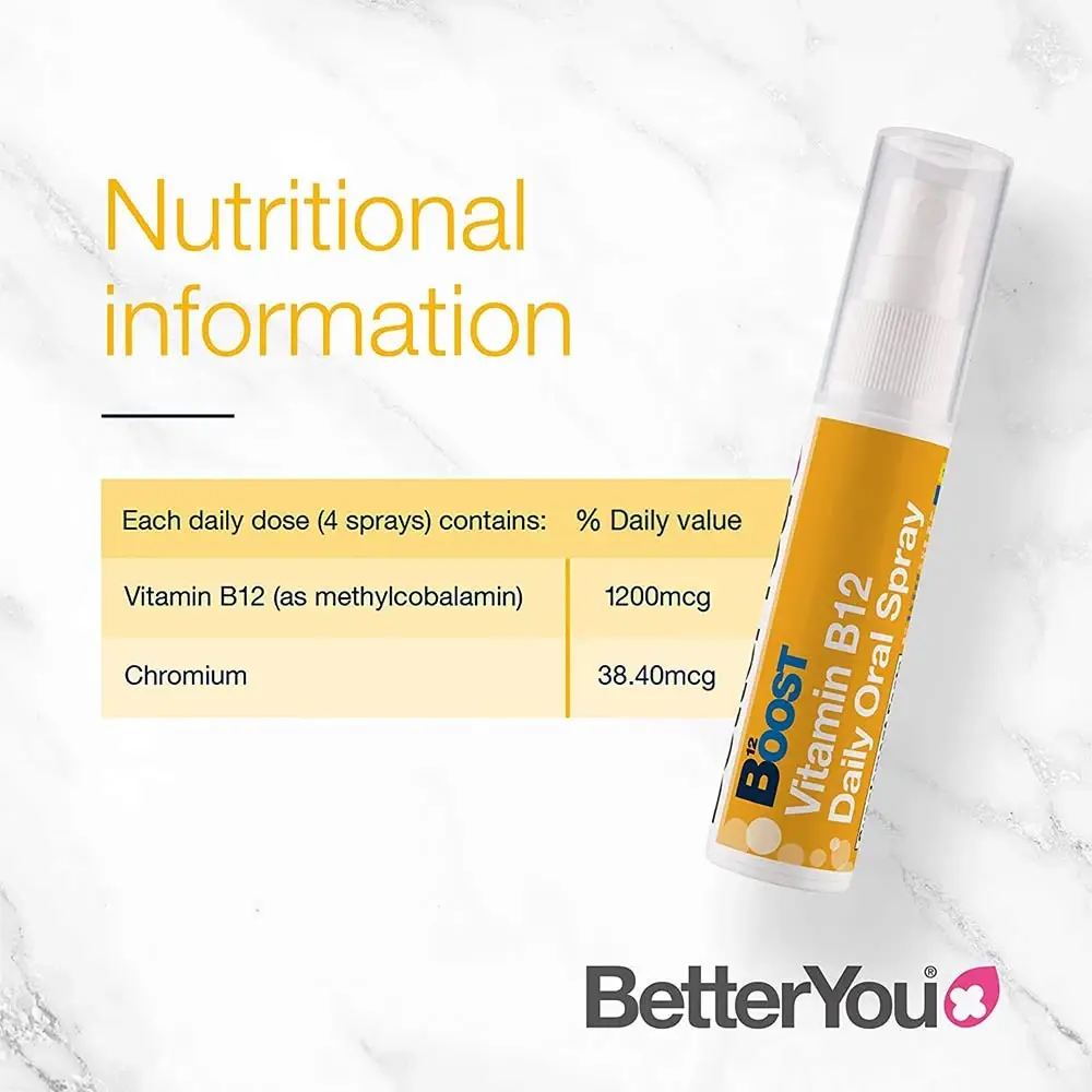 Boost B12 Oral Spray – 25 ml - Bild 2