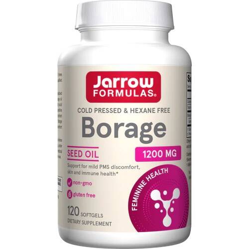 Borage – 120 mjuka kapslar – Nuvalia