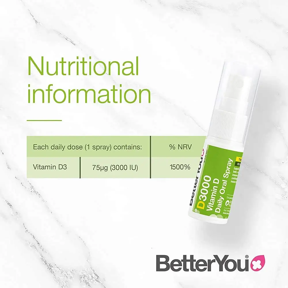 Daglig vitamin D-munspray – 15 ml – Nuvalia