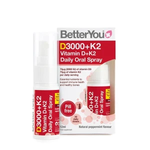 DLux+ Vitamin D+K2 Daglig munspray – 12 ml – Nuvalia
