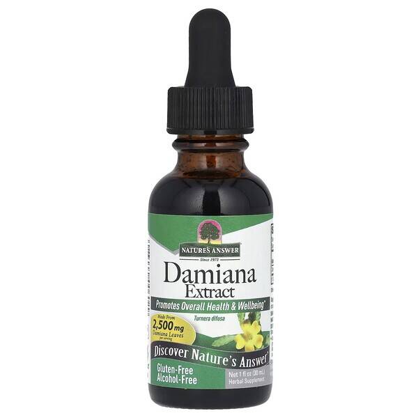 Damiana-extrakt – 30 ml – Nuvalia