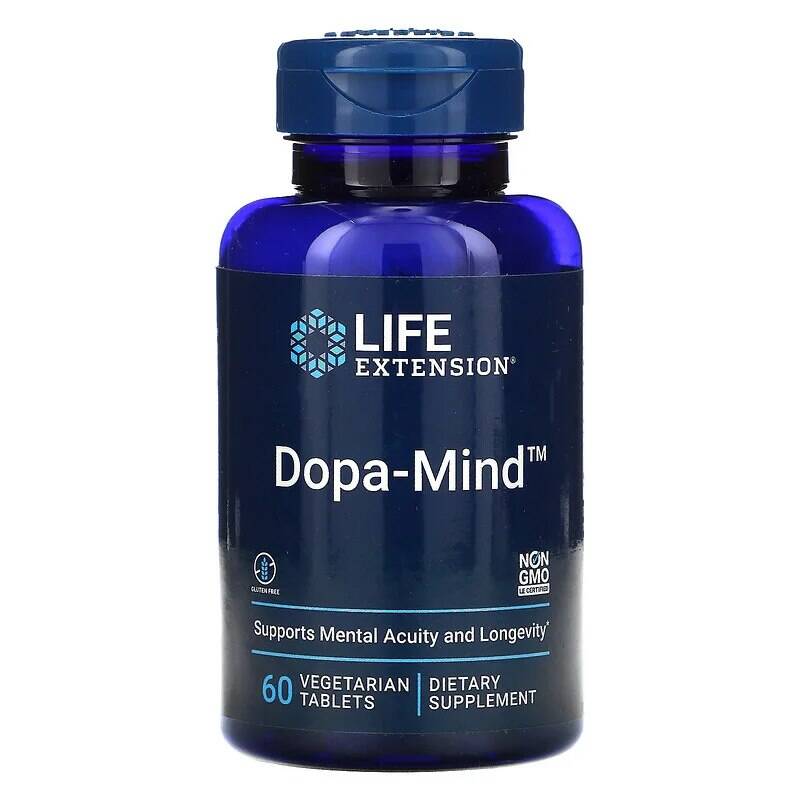 Dopa-Mind – 60 vegetariska tabletter – Nuvalia