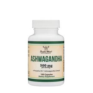 Double Wood Supplements Ashwagandha (120 Capsules) - Nuvalia