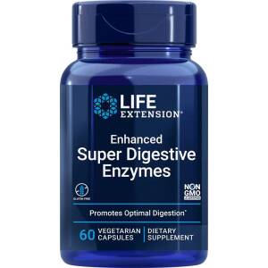 Enhanced Super Digestive Enzymes - 60 vcaps - Nuvalia