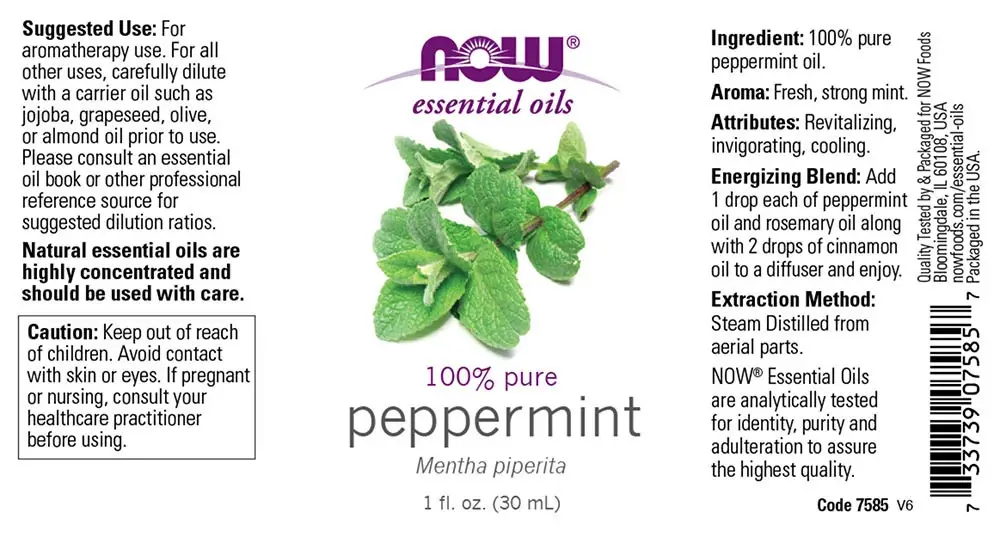 Pepparmyntaolja – 30 ml – Nuvalia