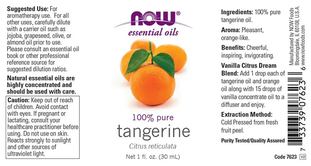 Mandarinolja – 30 ml – Nuvalia