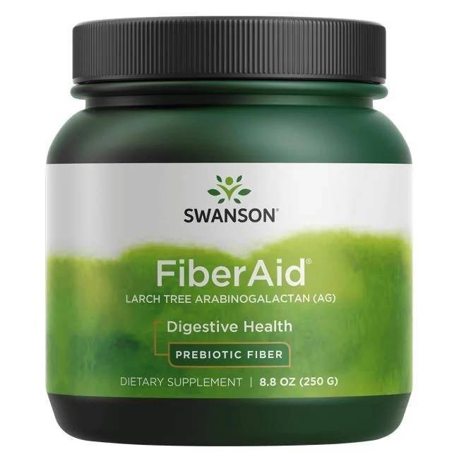 FiberAid Lärkträd Arabinogalaktan (AG) – 250 g – Nuvalia
