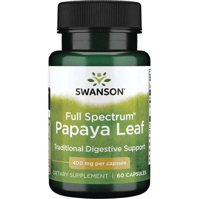 Papayablad med fullspektrum