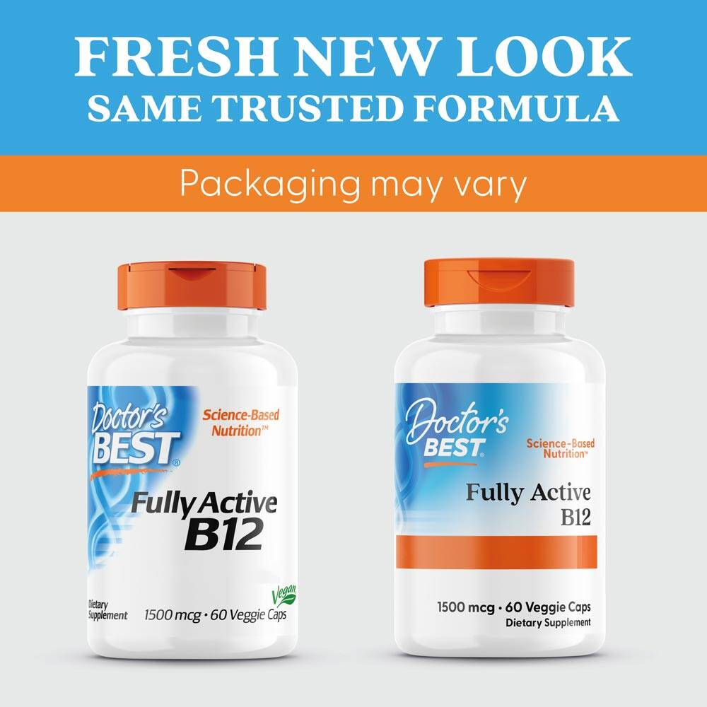 Fully Active B12, 1500mcg – 60 vcaps - Bild 5