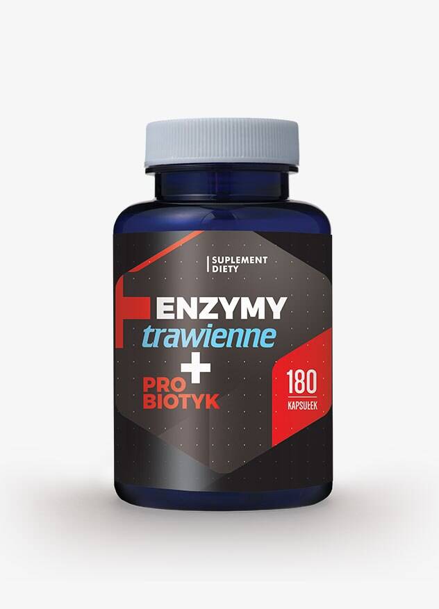 HEPATICA Matsmältningsenzymer + Probiotika (180 kapslar) – Nuvalia