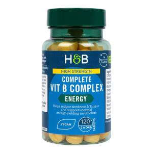 High Strength Complete Vit B Complex - 120 tabs - Nuvalia