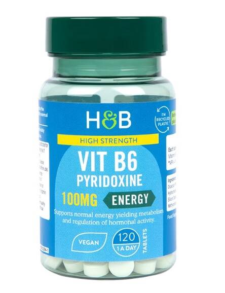 Vitamin B6 med hög styrka