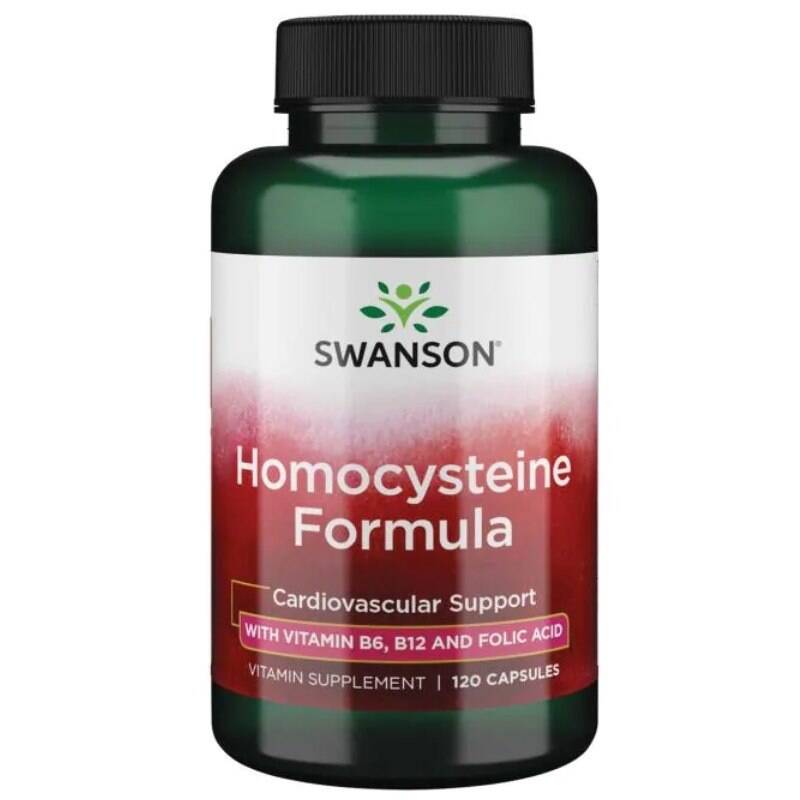 Homocystein-formel – 120 kapslar – Nuvalia