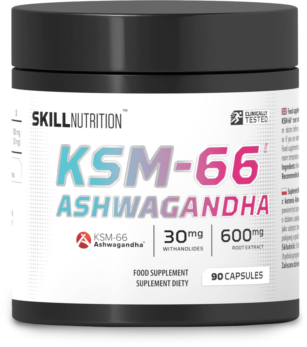 KSM-66 Ashwagandha – 90 veganska kapslar – Nuvalia