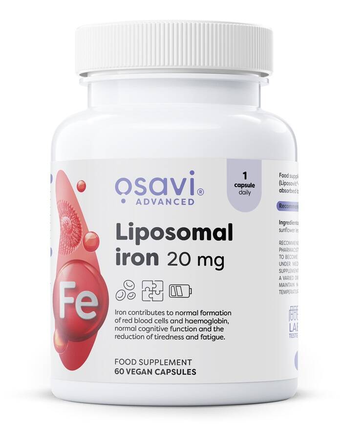 Liposomalt järn
