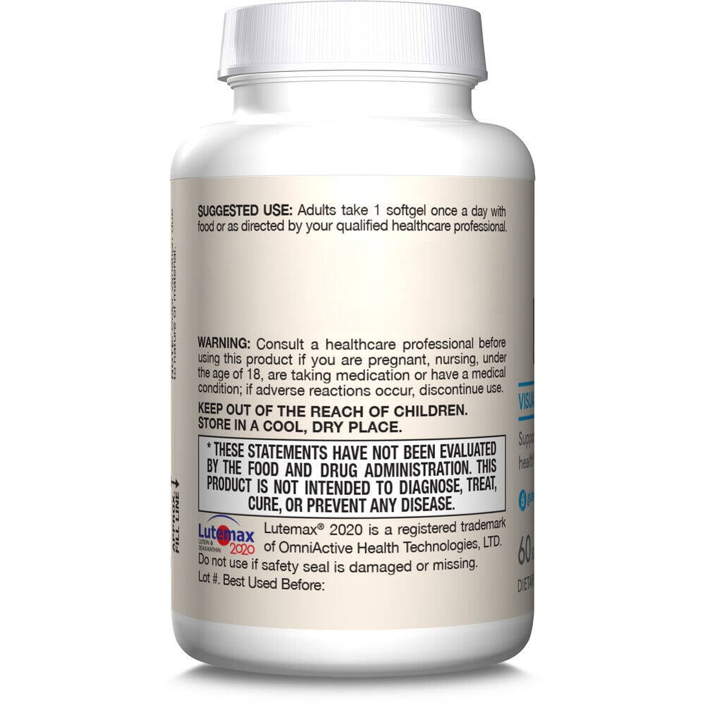 Lutein, 20mg – 60 mjuka kapslar - Bild 4
