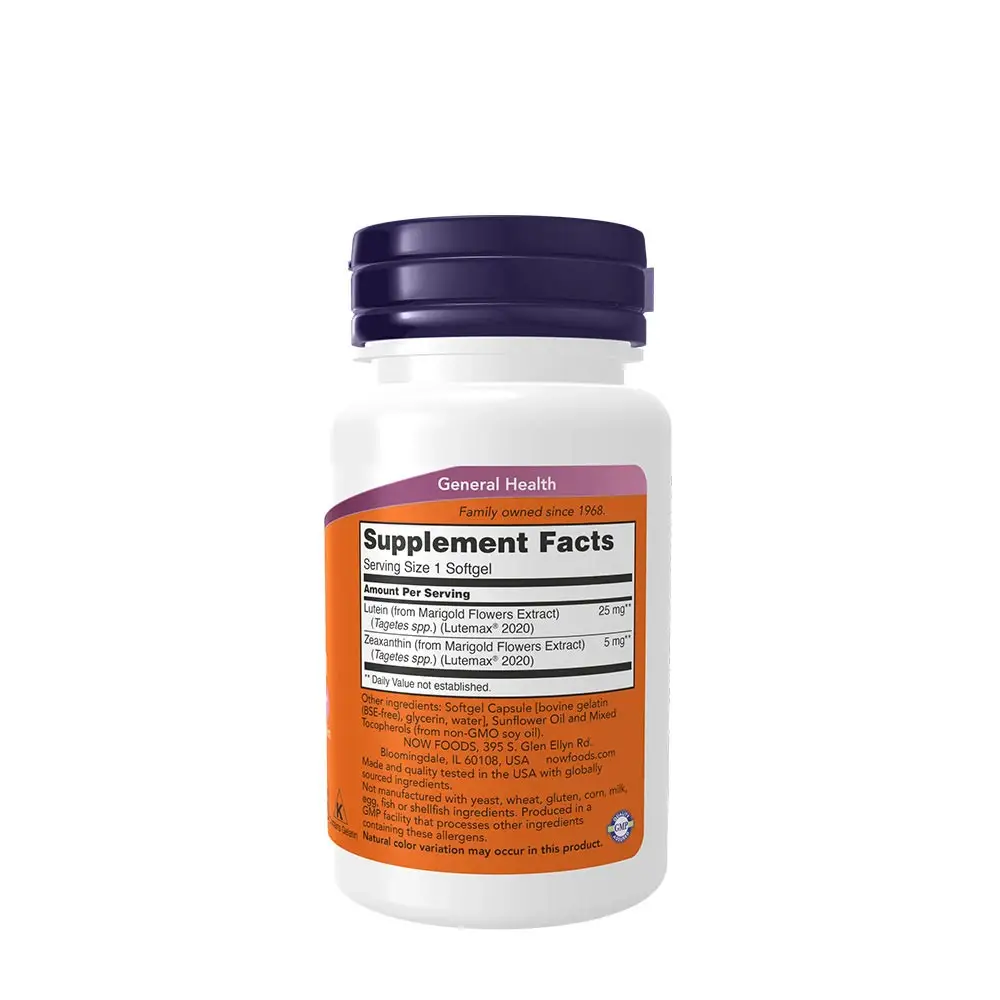 Lutein & Zeaxanthin – 60 mjuka kapslar - Bild 2