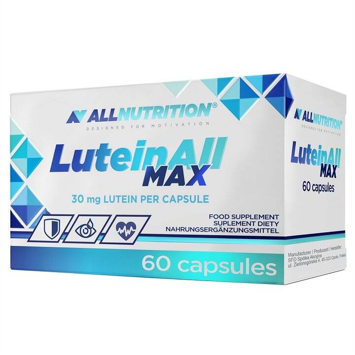 LuteinAll Max – 60 kapslar – Nuvalia