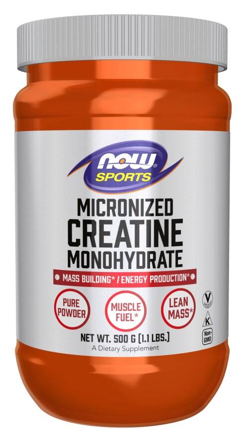 Mikroniserat kreatinmonohydrat – 500 g – Nuvalia