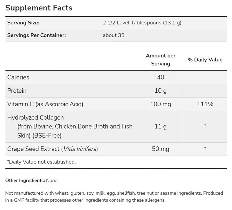 Multi Collagen Protein – 454g - Bild 2