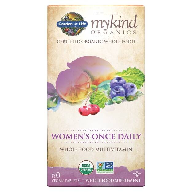 Mykind Once Daily för kvinnor – 60 veganska tabletter – Nuvalia