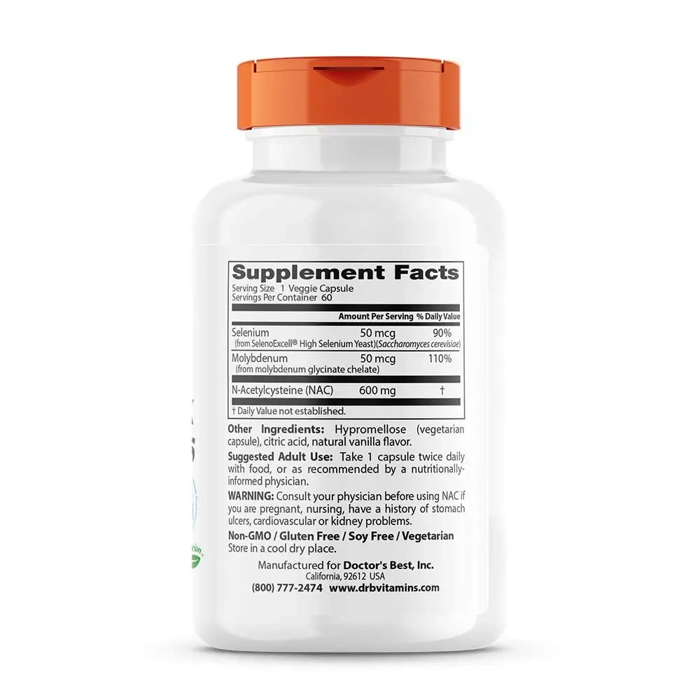 NAC Detox Regulators – 60 vcaps - Bild 2