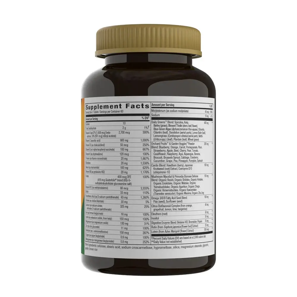 Natures Way Alive!® Max3 Potency Multivitamin (180 Tabletter) - Bild 2