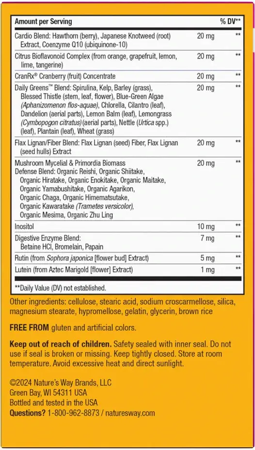 Natures Way Alive!® Women's 50+ Ultra Multivitamin (60 Tabletter) - Bild 3
