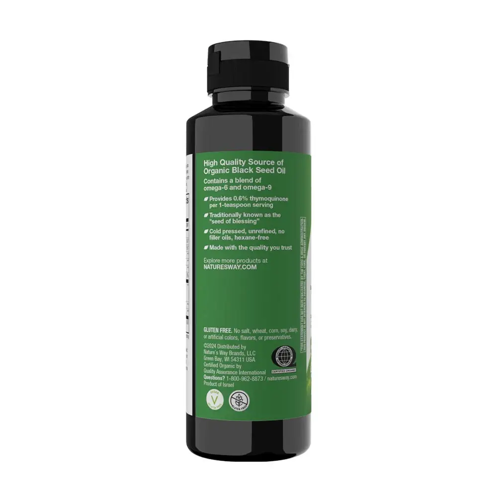 Natures Way Black Seed Oil (235 ml) - Bild 5
