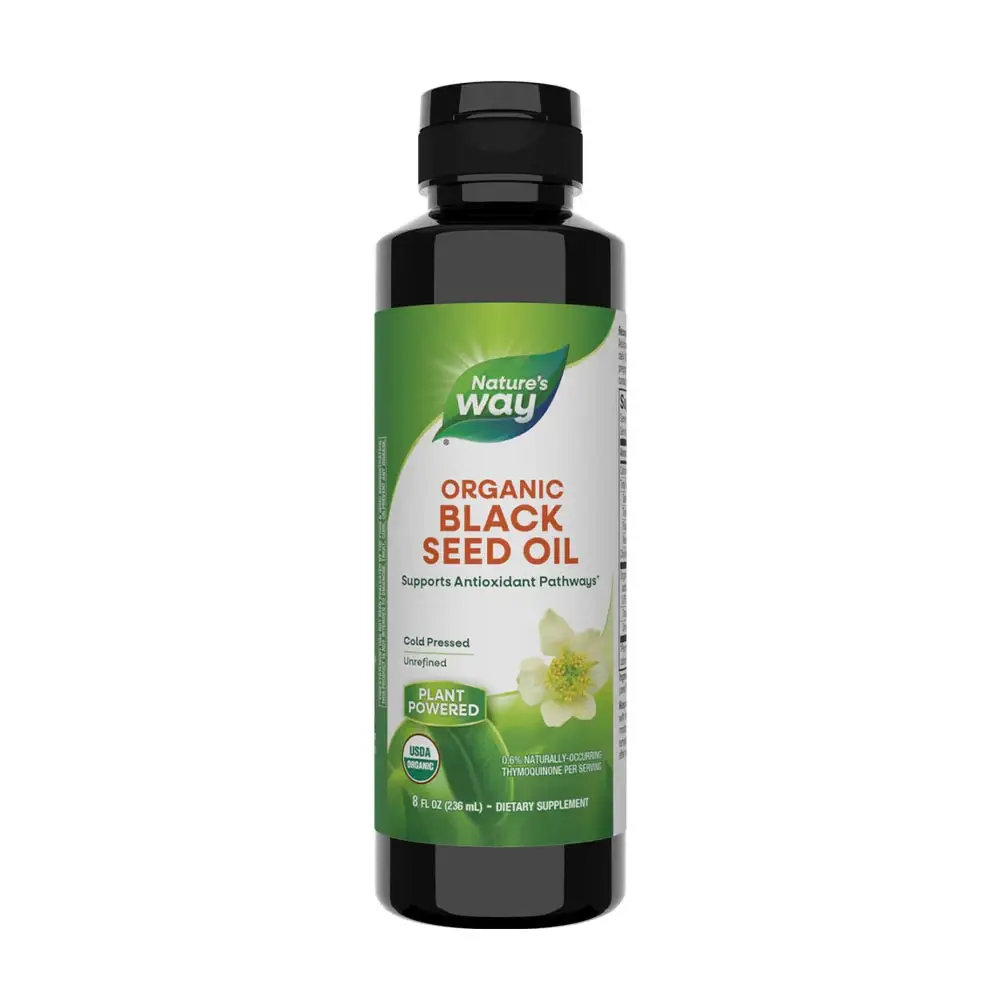 Natures Way svartfröolja (235 ml) – Nuvalia