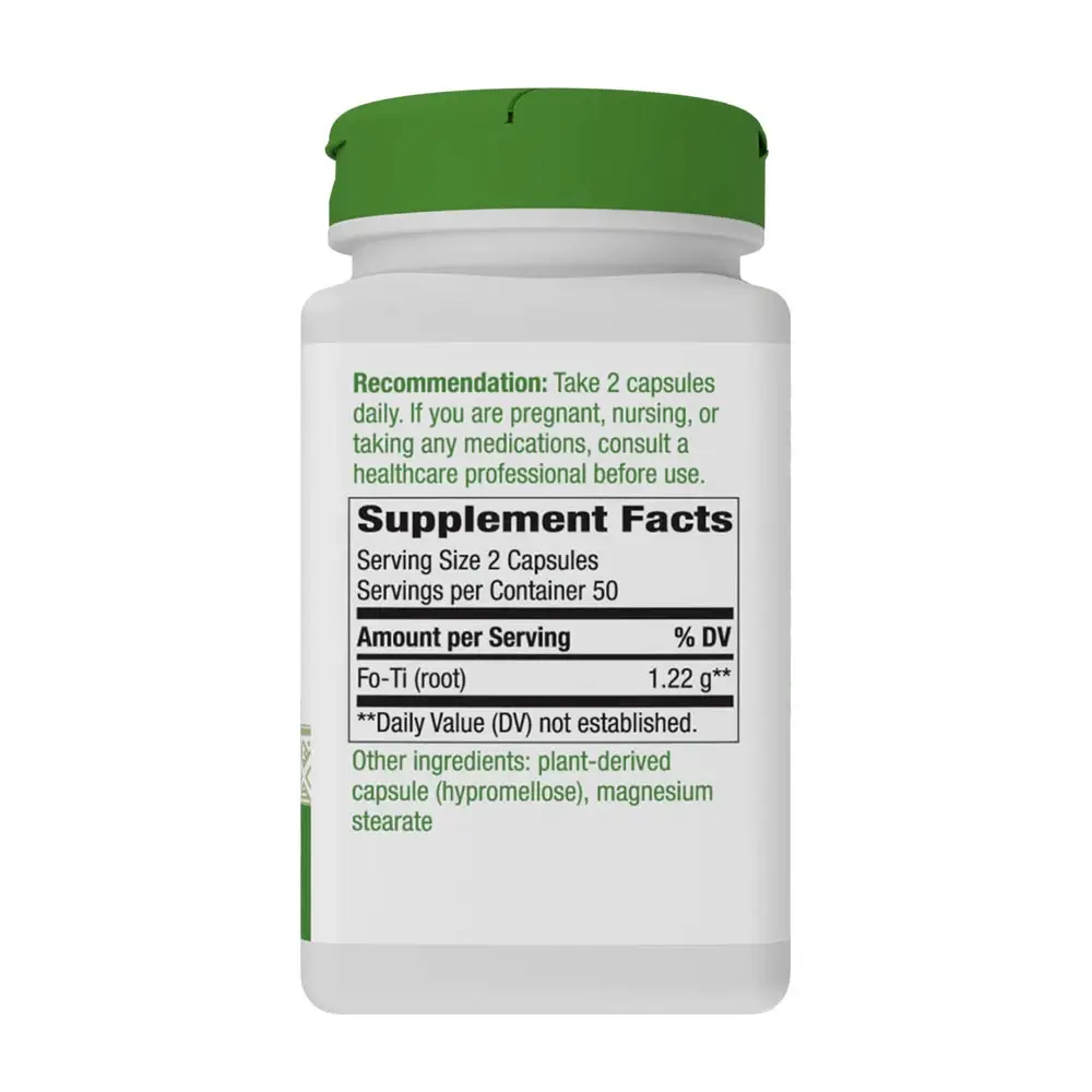 Natures Way Fo-Ti Root (100 Capsules) - Bild 4