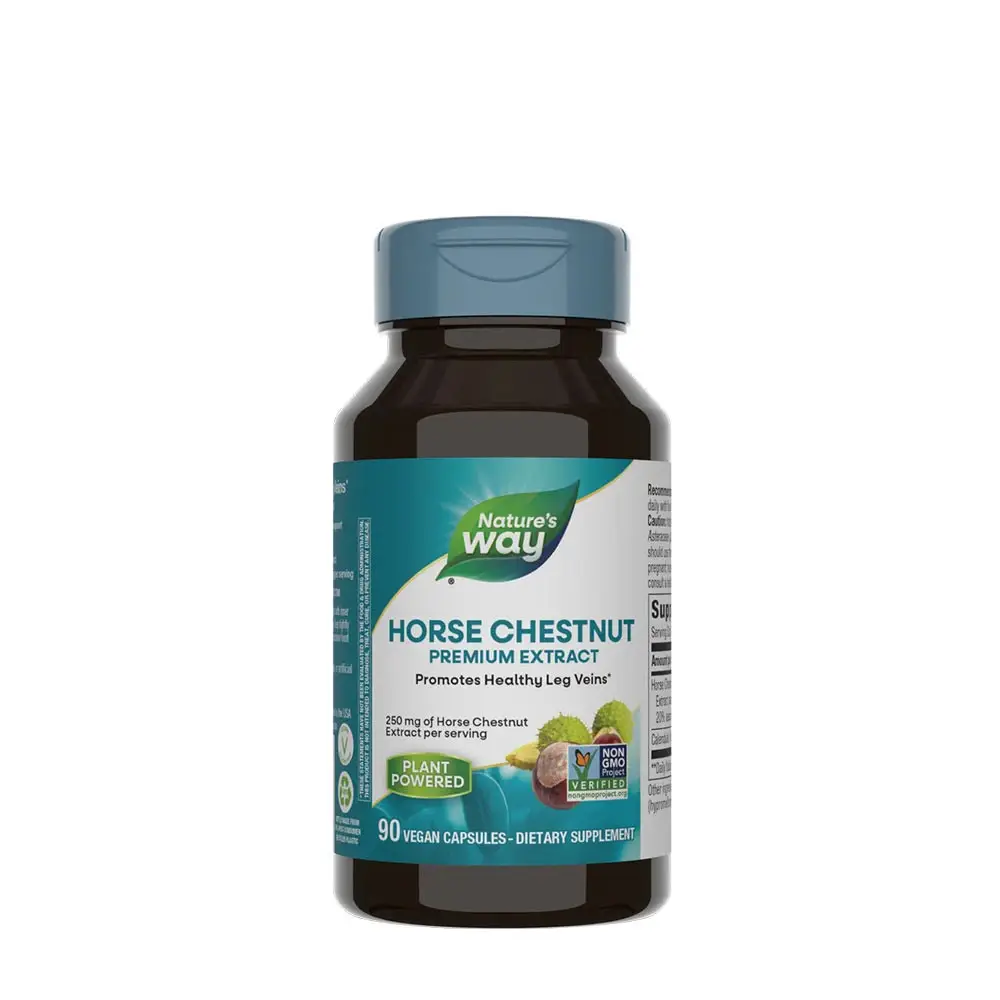 Natures Way Hästkastanj (90 kapslar) – Nuvalia