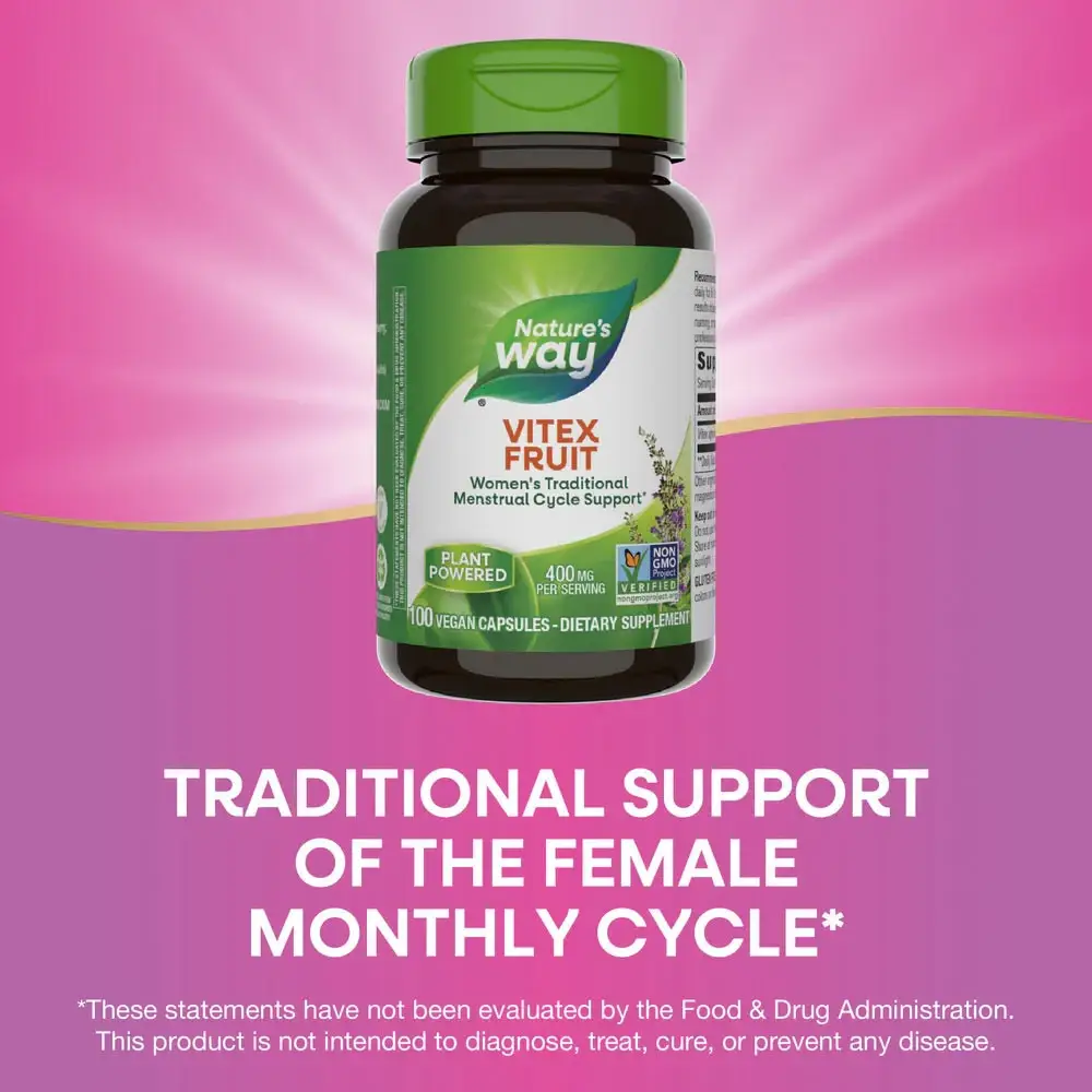 Natures Way Vitex Fruit (100 Capsules) - Bild 11