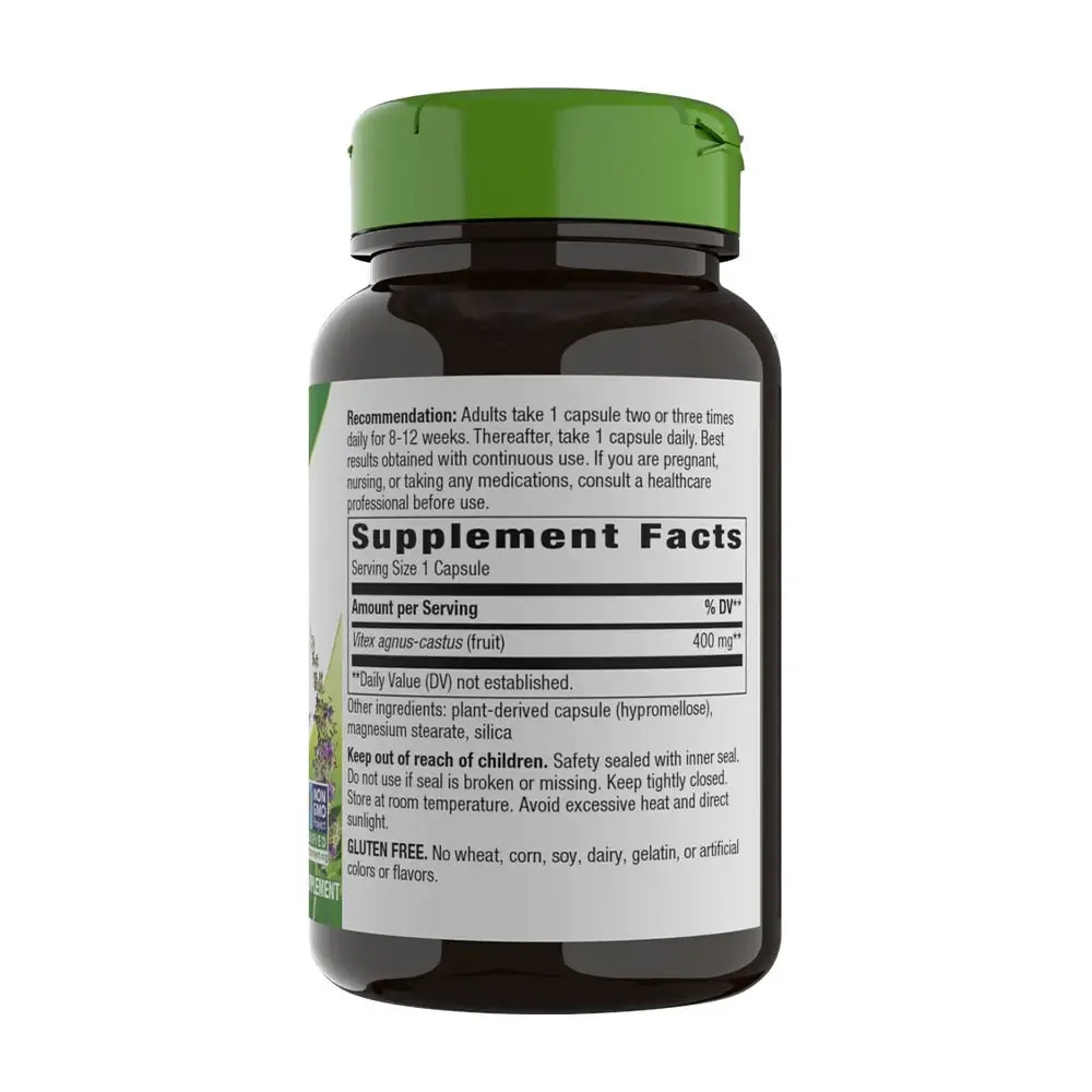 Natures Way Vitex Fruit (100 Capsules) - Bild 4