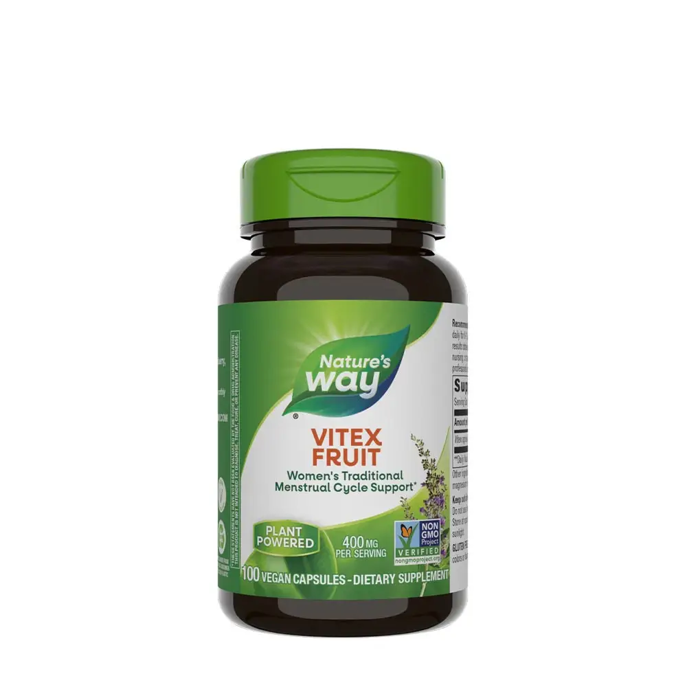 Natures Way Vitex-frukt (100 kapslar) – Nuvalia