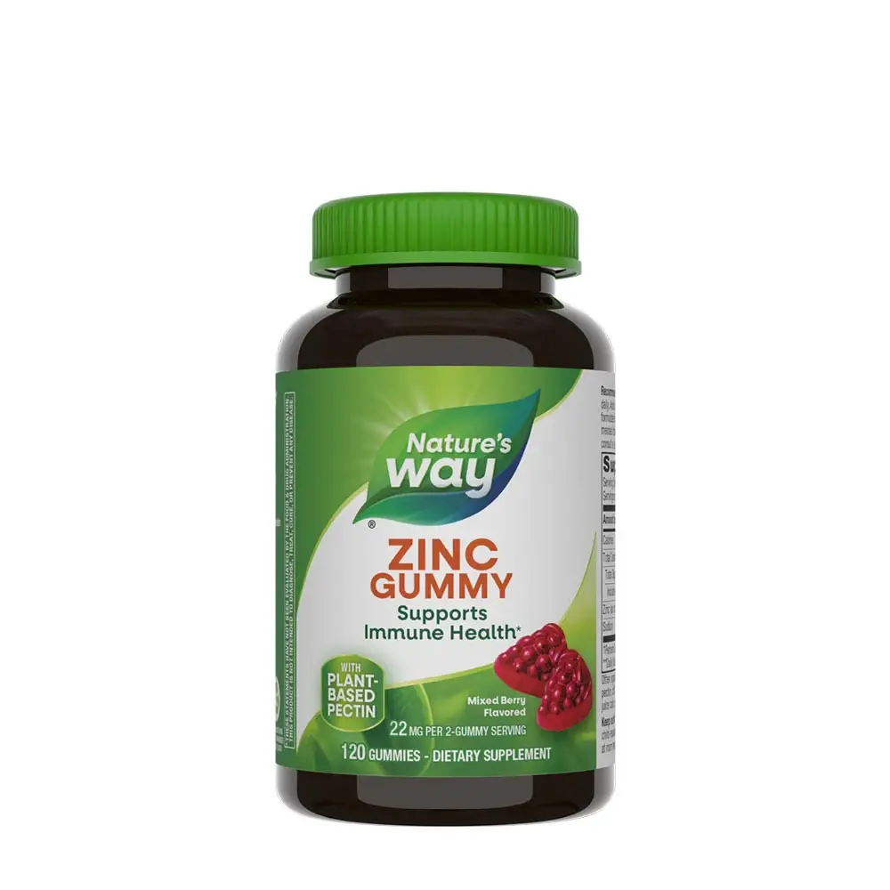 Natures Way zinkgummibonbons (120 stycken)