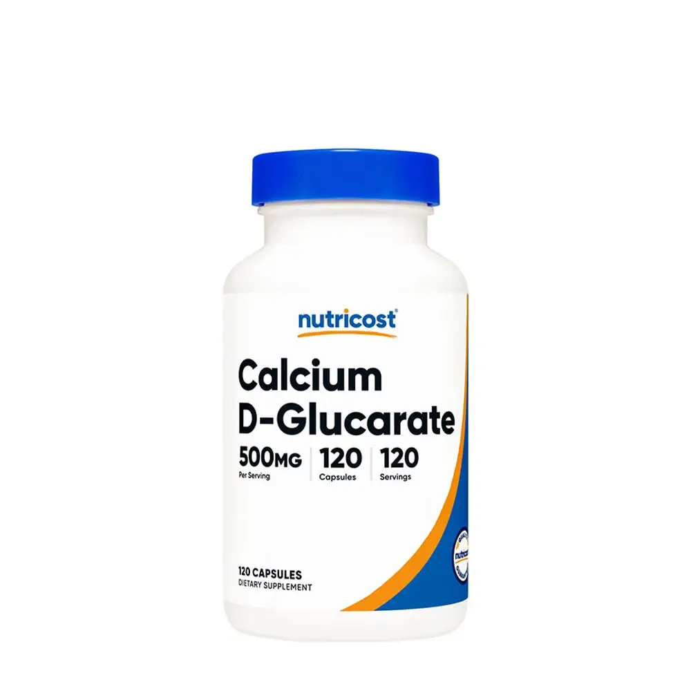 Nutricost kalcium-D-glukarat-kapslar (120 kapslar) – Nuvalia