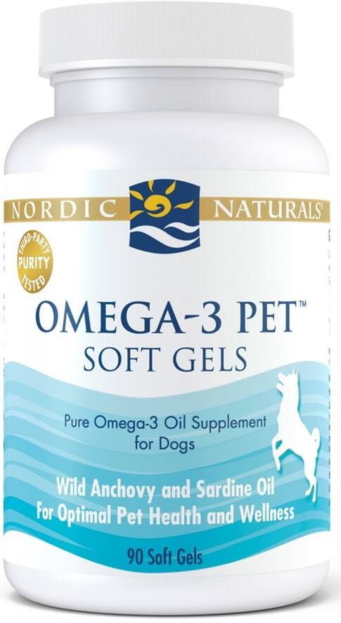 Omega-3 för husdjur – 90 mjuka kapslar – Nuvalia