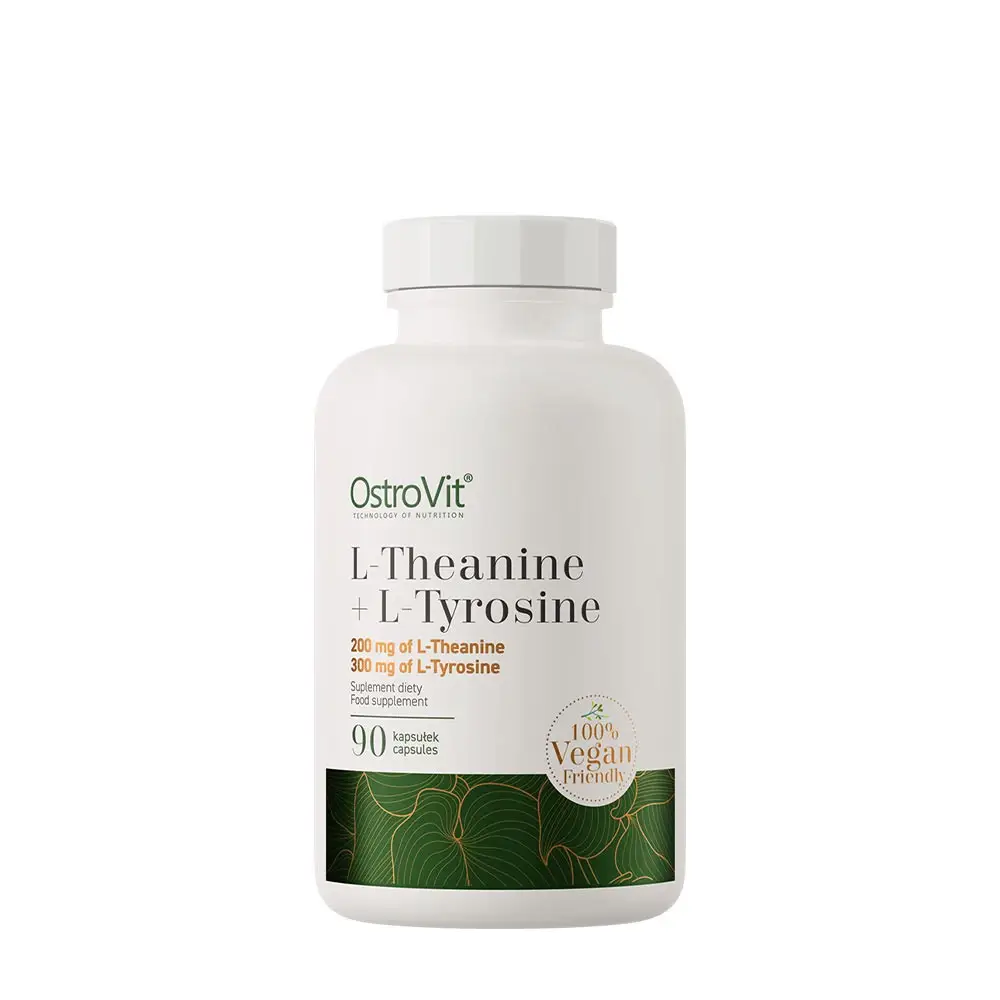 Ostrovit L-teanin + L-tyrosin VEGAN (90 kapslar) – Nuvalia