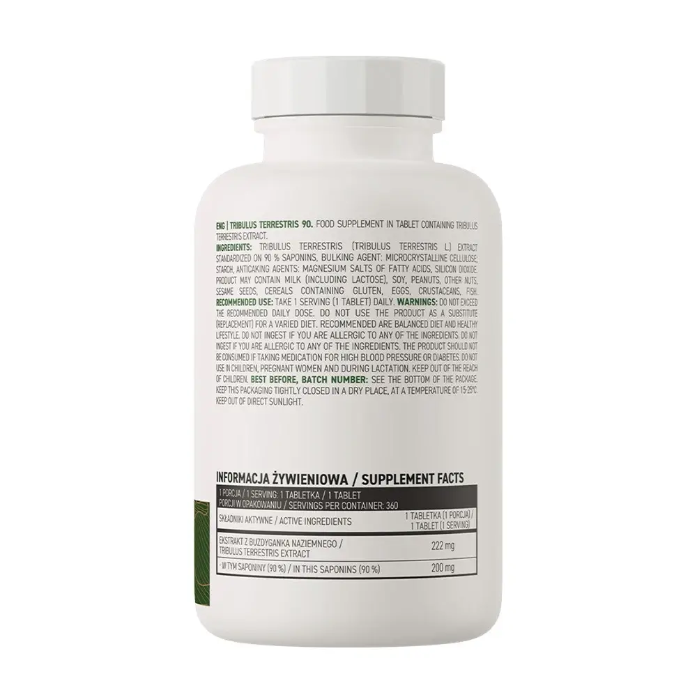 Ostrovit Tribulus Terrestris VEGE (360 Tabletter) - Bild 2
