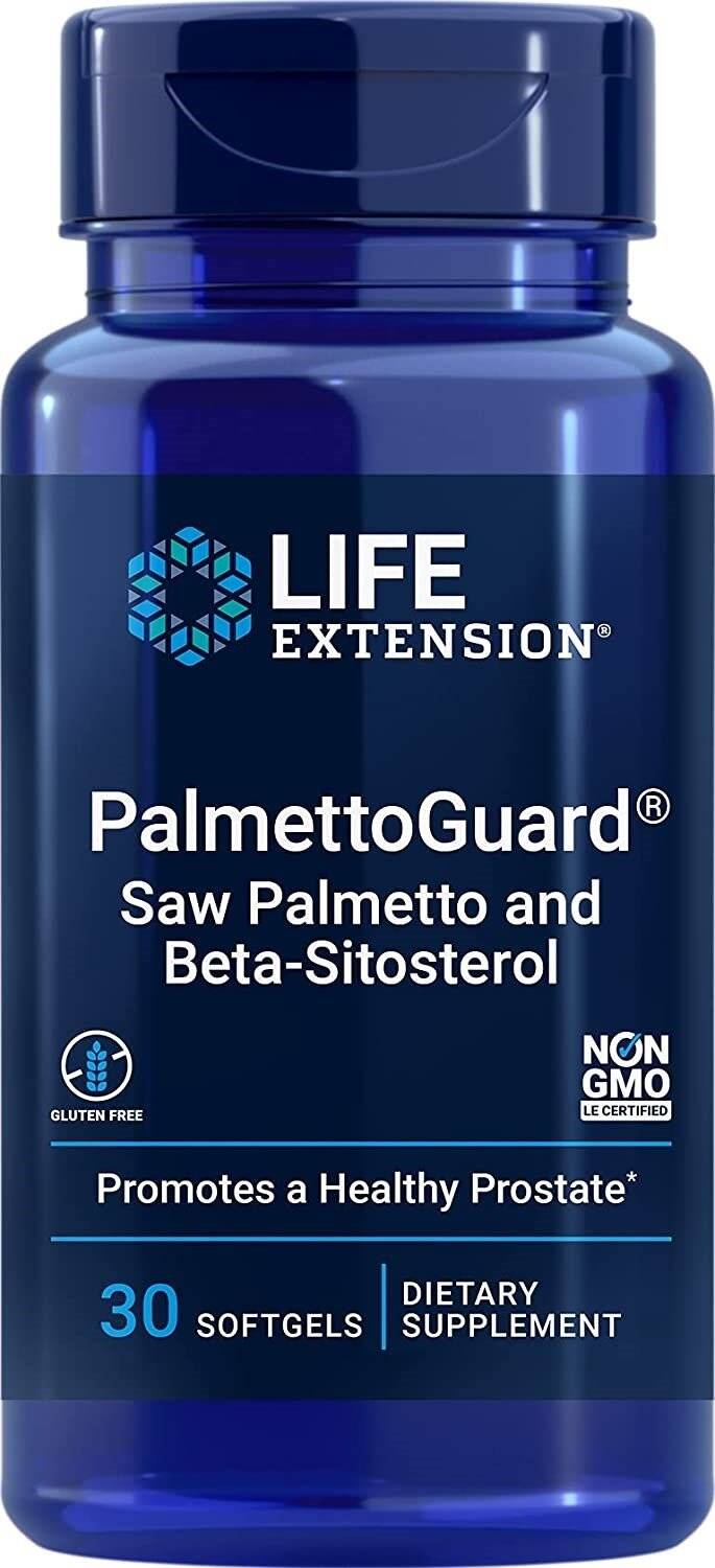 PalmettoGuard Saw Palmetto med beta-sitosterol – 30 mjuka gelkapslar – Nuvalia
