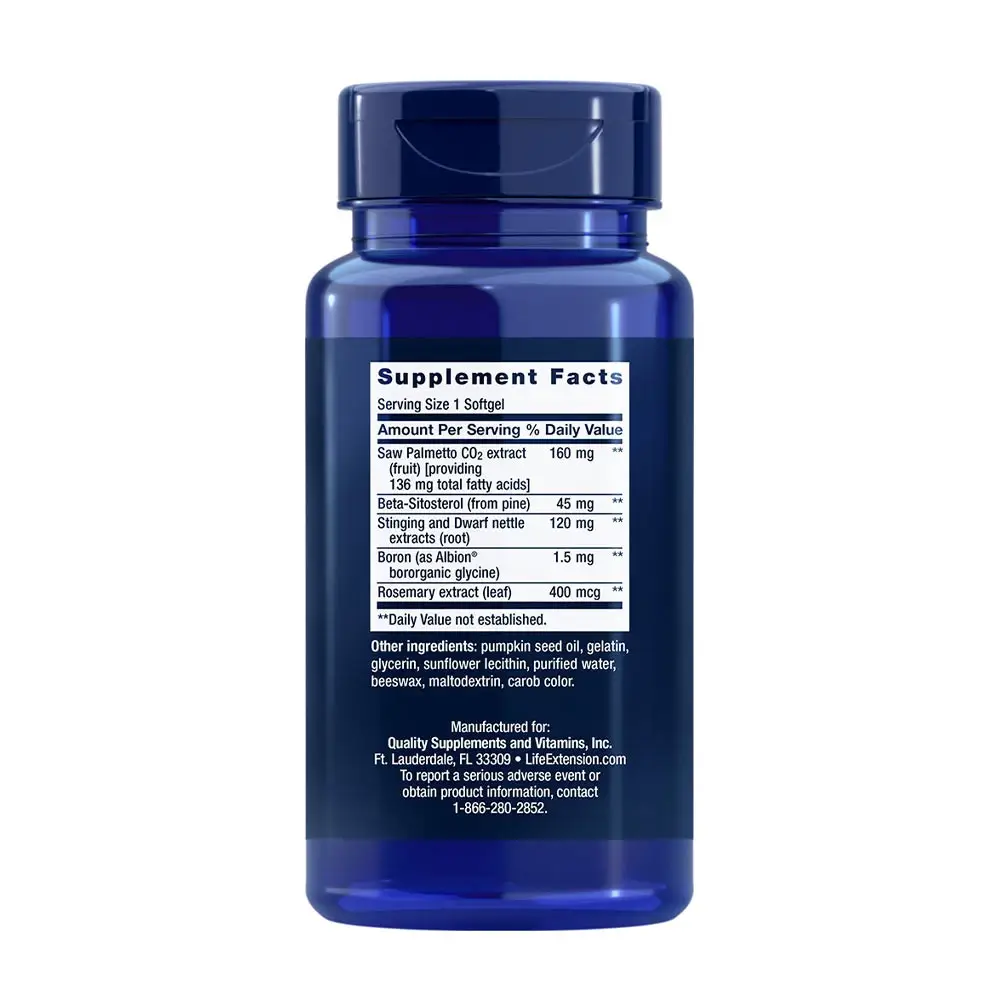 PalmettoGuard Saw Palmetto/Nettle Root with Beta-Sitosterol – 60 mjuka kapslar - Bild 2