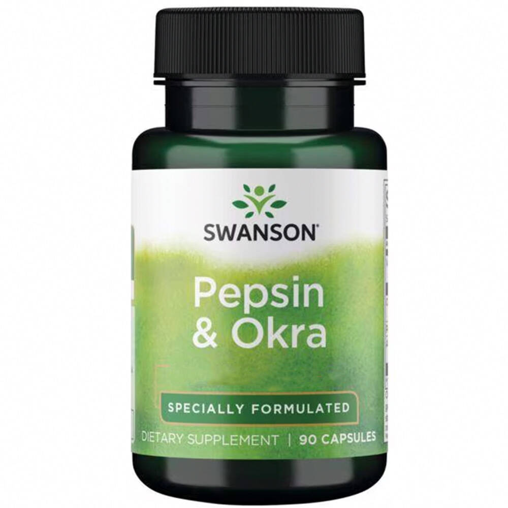 Pepsin & Okra – 90 kapslar - Bild 2