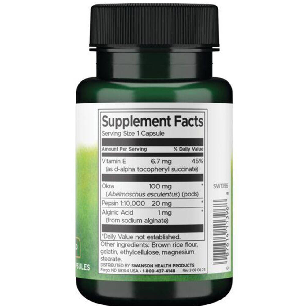 Pepsin & Okra – 90 kapslar - Bild 3