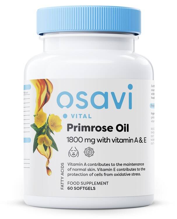 Primroseolja med vitamin A och E