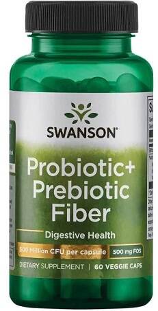 Probiotika + prebiotiska fibrer – 60 vcaps – Nuvalia